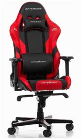 img 1 attached to Gaming chair DXRacer OH/G8200, upholstery: imitation leather, color: black/red