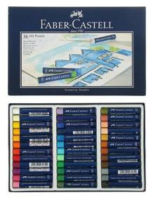 img 1 attached to Faber-Castell Studio Quality oil pastel set, 36 colors