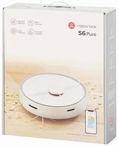 img 1 attached to Robot vacuum cleaner Roborock S6 Pure, white