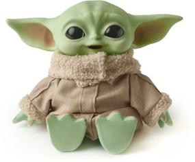 img 1 attached to Mattel Star Wars Mandalorian Plush Toy Baby Yoda Grog HBX33