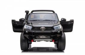 img 1 attached to RiverToys Car Toyota Hilux DK-HL850, gloss black