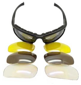 img 1 attached to Men's sunglasses with interchangeable lenses and anti-lost key fob/Polarized/For drivers/For fishing/For cyclists and motorcyclists