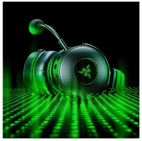 img 1 attached to 🎧 Беспроводная компьютерная гарнитура Razer Kraken V3 Pro черного цвета