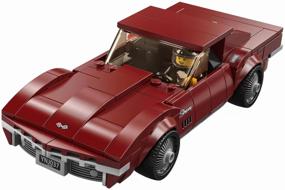 img 1 attached to LEGO Speed ​​Champions: Chevrolet Corvette C8.R Race Car and 1968 Corvette Set – Perfect for Racing Enthusiasts