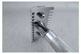 img 1 attached to Merkur Solingen T-Blade 9015001: Durable Chrome Razor with Replaceable Blades (1 pc)