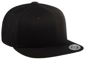 img 1 attached to Baseball cap black Fashion bear unisex with a straight peak