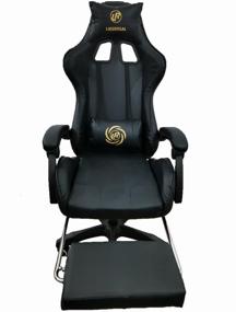 img 1 attached to Кресло игровое компьютерное CHAIRMAN-110F Black