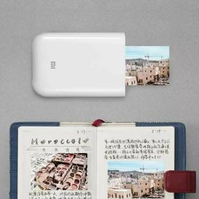 img 1 attached to Принтер с термопечатью Xiaomi Mijia AR ZINK, цветн., меньше A6, белый