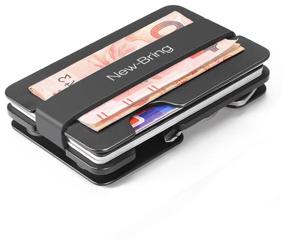 img 1 attached to Cardholder with key organizer Newest (black)