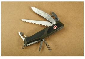 img 1 attached to Нож многофункциональный VICTORINOX Ranger Grip 179 зеленый/черный