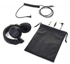 img 1 attached to 🎧 Superior Sound Experience: Technics EAH-DJ1200EK Black- Stylish Headphones for DJs