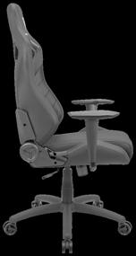 img 1 attached to Gaming chair ThunderX3 XC3, upholstery: imitation leather/textile, color: all black