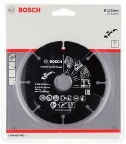 img 1 attached to Диск отрезной BOSCH Multi Wheel 2608623012, 115 мм 1