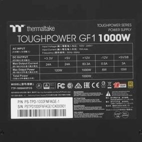 img 1 attached to Power Supply Thermaltake GF1 TT Premium Edition 1000W
