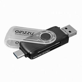 img 1 attached to Ginzzu GR-325B card reader black
