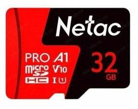 img 1 attached to 💾 Netac 32GB Class 10 microSD Memory Card with A1 Performance, UHS-I, Speeds up to 100 MB/s, includes SD Adapter