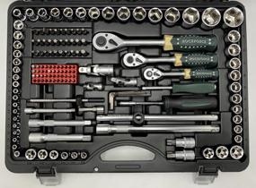 img 1 attached to Tool set ROCKFORCE 38841, 216 pcs., black