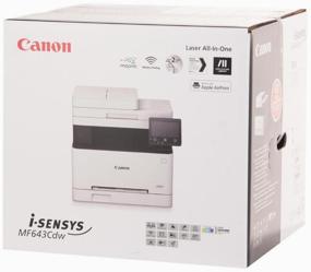 img 1 attached to MFP laser Canon i-SENSYS MF643Cdw, color, A4, white/black