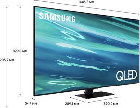 img 1 attached to 65" Samsung TV QE65Q80AAU 2021 QLED, HDR RU, black