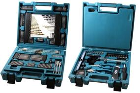 img 1 attached to Tool kit Makita D-37194, 200 pcs, blue