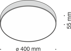 img 1 attached to LED lamp MAYTONI Zon C032CL-L48W4K, 44 W, number of lamps: 1 pc., color: white