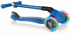 img 1 attached to Children's 3-wheel scooter GLOBBER Primo Foldable Fantasy Lights, blue