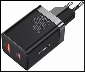 img 1 attached to Baseus Super Si Pro Quick Charger USB Type-C U 30W EU Black (CCSUPP-E01)