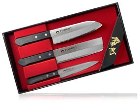 img 1 attached to Tojiro Tojuro set, 3 knives