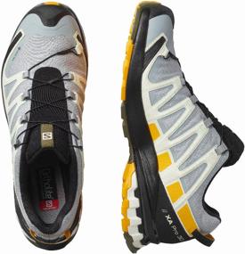 img 1 attached to Salomon XA XA Pro 3D sneakers, size 9 / 27, Quar/Saffron
