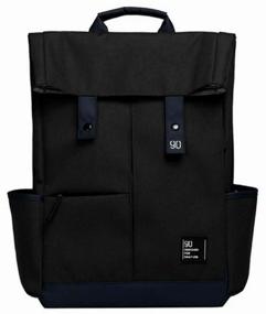 img 1 attached to 🎒 Xiaomi 90 Points Vibrant College Casual Backpack - Urban Backpack, Black