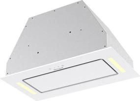 img 1 attached to Built-in hood Weissgauff Blank 600 Touch WG, body color white glass, frame/panel color white