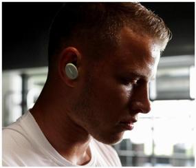 img 1 attached to Bose Sport Earbuds wireless headphones, ice white