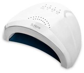 img 1 attached to 💅 Efficient SUNone 48W LED-UV Nail Dryer Lamp in Classic White