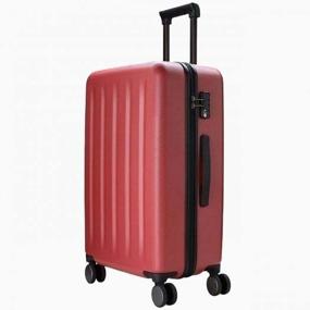 img 1 attached to NINETYGO Danube Luggage 28, red