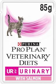 img 1 attached to Влажный корм для кошек Pro Plan Veterinary Diets при болезни нижних отделов мочевыводящих путей, с лососем 10 шт. х 85 г