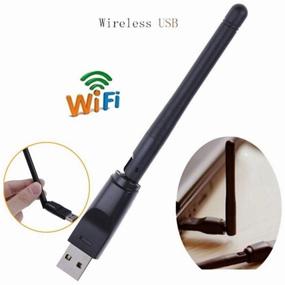 img 1 attached to 📶 USB Wi-Fi Adapter for Computer with Antenna - LTX-W04 3dBi, 150Mbps, Wireless