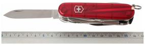 img 1 attached to Knife multipurpose VICTORINOX CyberTool 34 translucent red