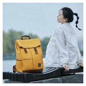 img 1 attached to Urban backpack Xiaomi 90 Points Vibrant College Casual Backpack (yellow), yellow