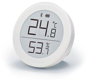 img 1 attached to Xiaomi Mijia Hygrometer Bluetooth Global Thermometer, white