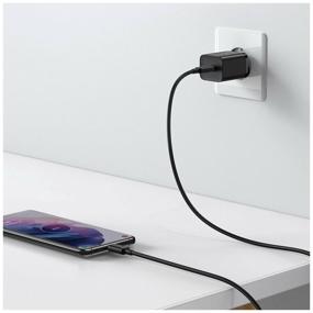 img 1 attached to BASEUS Super Si USB-C phone charger + Type-C-Type-C cable, 3A, 25W, black
