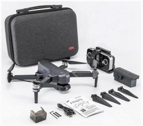 img 1 attached to Quadcopter SJRC F11 4K Pro with bag, grey