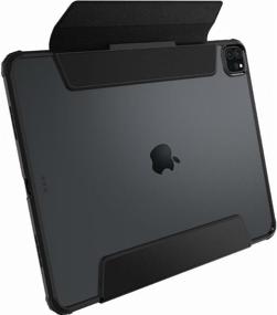 img 1 attached to Spigen Ultra Hybrid Pro Case (ACS02880) for iPad Pro 12.9" 2021 (Black)