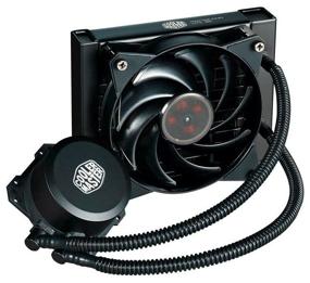 img 1 attached to 💦 Cooler Master MasterLiquid Lite 240 Black: Efficient Water Cooling System