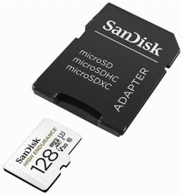 img 1 attached to SanDisk microSDXC 128GB Class 10 UHS-I R/W 100/40MB/s Memory Card SD Adapter