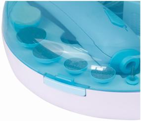 img 1 attached to Device for manicure and pedicure GALAXY LINE GL4911, white/blue