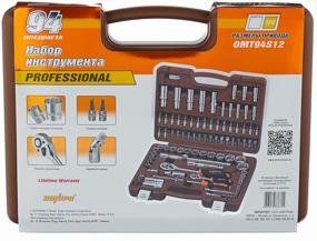 img 1 attached to Tool set Ombra OMT94S12, 94 pcs, brown