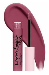 img 1 attached to NYX professional makeup Жидкая помада для губ Lip Lingerie XXL, оттенок 16 unlaced