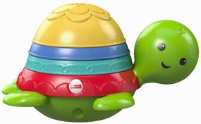 img 1 attached to Игрушка для ванной Fisher-Price Черепашка (DHW16), разноцветный