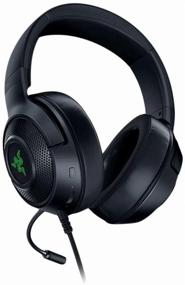 img 1 attached to 🎧 Explore the Powerful Sound of Razer Kraken V3 X Black Computer Headset