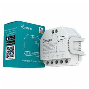 img 1 attached to Sonoff Dual R3 WiFi умный двухканальный модуль 10-15А (Алиса, Alexa, Google Assistant, Siri и др.)